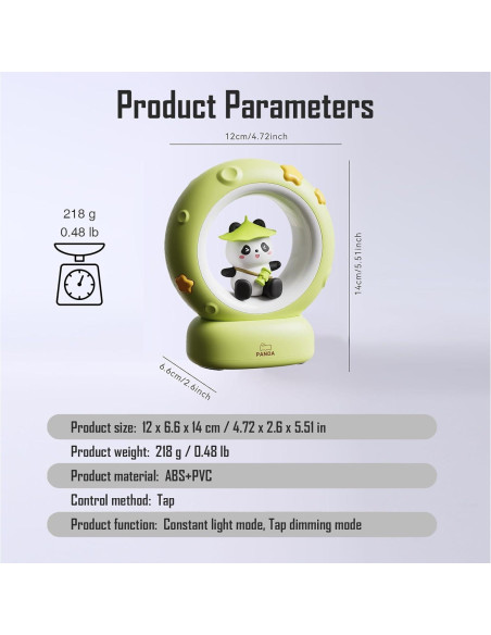 Luz Nocturna Recargable Nube y Conejo NL-01, 3 Brillos, USB