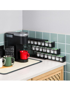 Soporte de Cápsulas de Café K Cup ZCDCP Montado en Pared 2