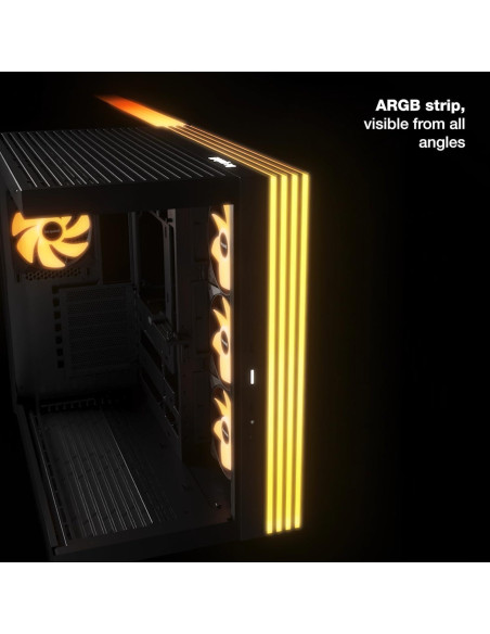 Caja de PC be quiet! Light Base 600 DX Negra | Ventilación Total