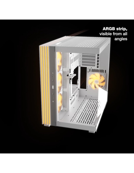 Caja de PC be quiet! Light Base 600 DX Negra | Ventilación Total