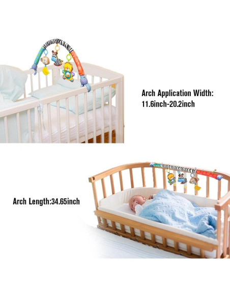 Arco de Juego Ajustable Willway para Bebés con Juguetes Musicales