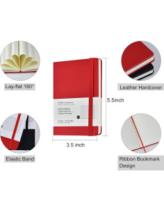 Cuadernos de Bolsillo Coopay A6 Tapa Dura 6 Colores 160 Páginas 2