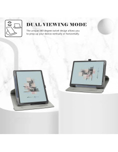 Funda Rotativa LiuShan para BOOX Tab Ultra C Pro 10.3" Negro 2