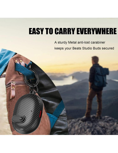 Funda Protectora GARTOO para Beats Studio Buds + Kit de Limpieza