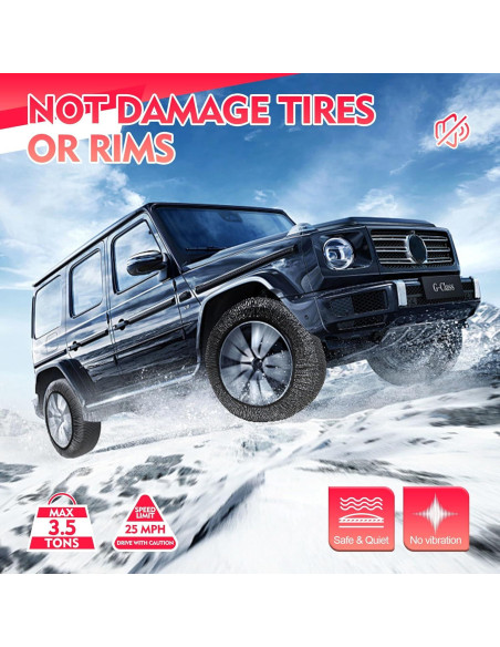 Calcetines de Nieve K-Musculo S para Neumáticos SUV Pickup