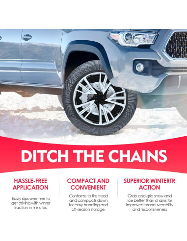 Calcetines de Nieve K-Musculo S para Neumáticos SUV Pickup