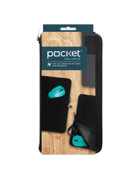 Bolsa 2-en-1 para Laptop Rubbo con Alfombrilla y Cierre