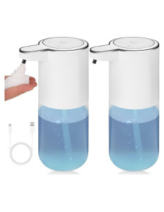 Paquete de 2 dispensadores de jabón espumoso VZZNN 400ml