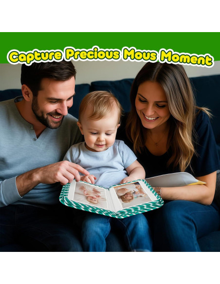Álbum de Fotos Familiar para Bebés TSYAN Verde Dinosaurio 17 Fotos