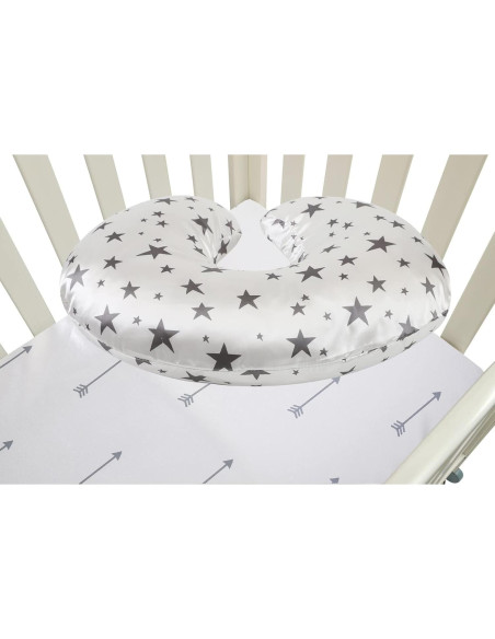 Juego de Fundas para Almohada de Lactancia Tcmyyund - 2 Piezas de Satén Suave