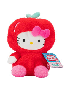 Peluche Hello Kitty FruitBumz - Manzana 19 cm - Jazwares