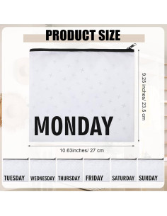 Cubes de Empaque Oudain para Niños - 7 Piezas Organizador 2