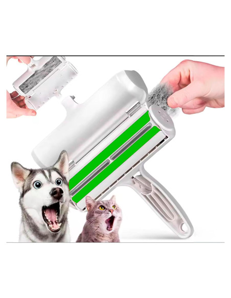 Removedor de Pelo de Mascota Rodillo Home&Love Verde 72.6g