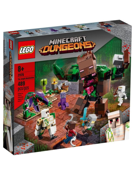 LEGO Minecraft La Abominación de la Jungla 21176 - 489 Piezas