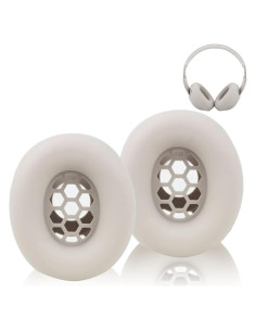 Cubiertas de almohadillas Aiivioll para auriculares Beats Studio Pro - Silicona lavable y resistente al sudor