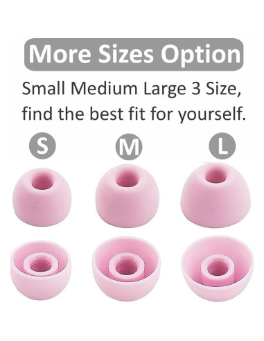 Puntas de oído de silicona BLLQ para Beats Studio Buds 6 pares