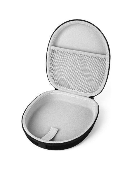 Funda Dura para Auriculares Linkidea Negra con Almacenamiento Funda Dura para Auriculares Linkidea Negra con Almacenamiento