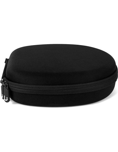 Funda Dura para Auriculares Linkidea Negra con Almacenamiento
