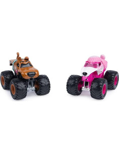 Camiones Monstruo Monster Jam Mutt Poodle y Scooby Doo 1:64 2