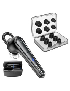 Auriculares Bluetooth V5.1 New Bee con Estuche 500mAh y Micrófono