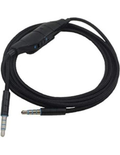 Cable de Reemplazo para Auriculares Gaming Logitech G633 G635 G933 G935 1.5m 2