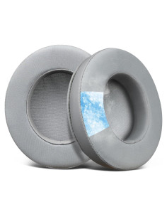 Almohadillas de Gel Refrigerante SOULWIT para Auriculares Razer Blackshark V2 X/Hyperspeed - Gris
