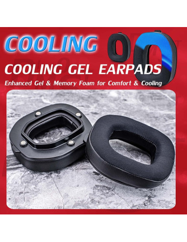 Almohadillas de Gel Refrigerante DIMOST para Auriculares Astro A40 TR