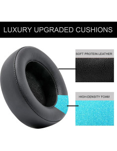 Almohadillas de Repuesto UOWGA para Auriculares Corsair Virtuoso RGB 2