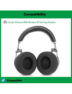 Almohadillas de Reemplazo Corsair Virtuoso RGB SE 69.8g 2