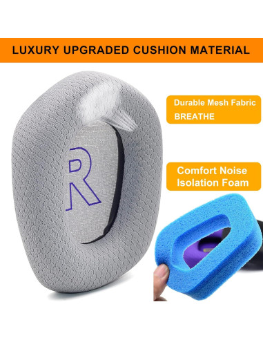 Almohadillas de Reemplazo Defean para Auriculares Logitech G733