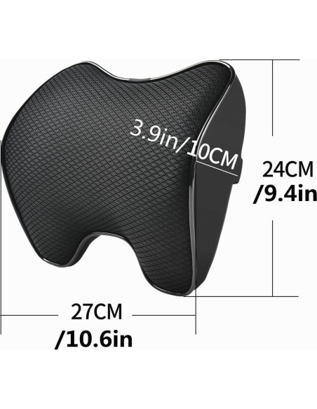 Almohada de Cuello Ovyuzhen Ergonómica para Coche - Espuma de Memoria