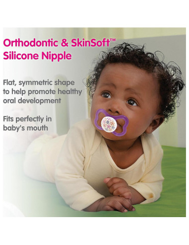 Chupetes MAM Air Day & Night para Bebés 16+ Meses - Paquete de 4