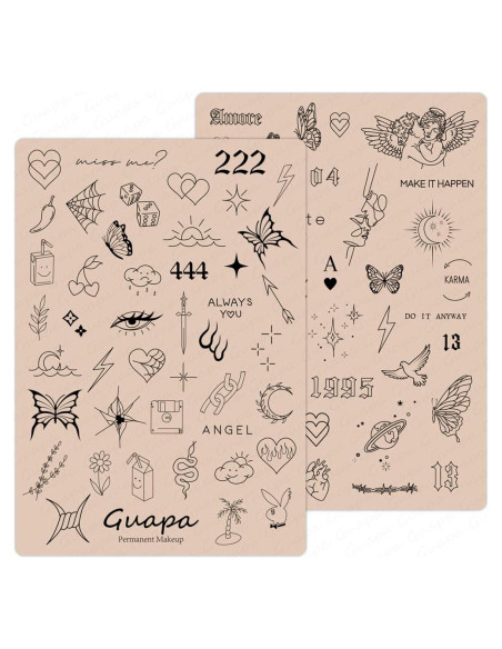 Almohadilla de Práctica de Tatuajes Silicona Rasmet 3PCS 1.5mm