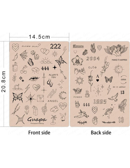 Almohadilla de Práctica de Tatuajes Silicona Rasmet 3PCS 1.5mm