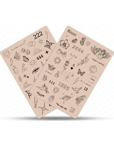 Almohadilla de Práctica de Tatuajes Silicona Rasmet 3PCS 1.5mm