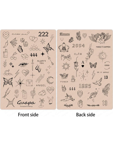 Almohadilla de Práctica de Tatuajes Silicona Rasmet 3PCS 1.5mm