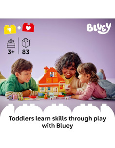 LEGO DUPLO Casa Familiar de Bluey con Juego de Memoria - 83 Piezas 2