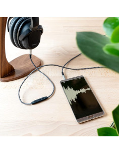 Cable de Auriculares kwmobile 140cm con Micrófono para Beats 2