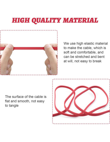 Cable de Audio 3.5mm Gneinour con Micrófono 1.2m Rojo