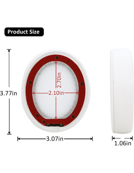 Cojines de Reemplazo Earrock para Auriculares Beats Studio 2 y 3