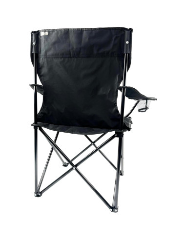 Silla de Camping Plegable E-Z Living Grande Negra