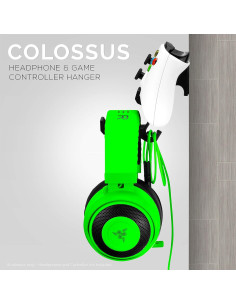 Soporte para Controladores y Auriculares Brainwavz Coloso Negro 2