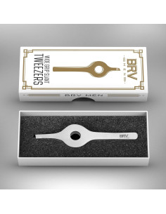 Pinzas de Punta Inclinada BRV MEN - Acero Inoxidable Profesional 2