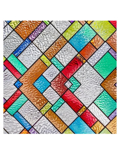 Película de Privacidad SUNBABY 44.5x200 cm Vinilo UV