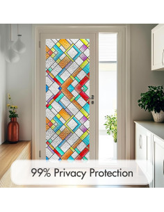 Película de Privacidad SUNBABY 44.5x200 cm Vinilo UV 2