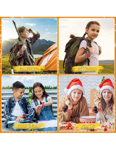 Walkie Talkies para Niños Qichuang 3000 pies 2 Unidades