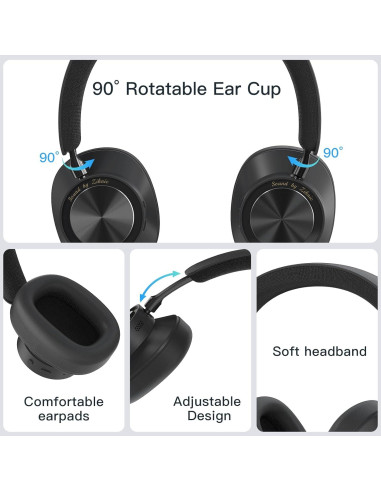 Auriculares Inalámbricos ZIHNIC WH-930 con ANC y Bluetooth 5.0