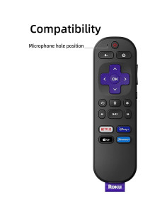 Funda de silicona para control remoto Rok Express 4K+ RCA1R 2