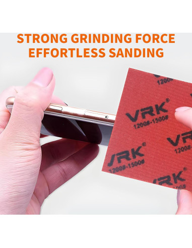 28 Esponjas de Lijado VRKET 180-3000 Grit para Madera y Metal
