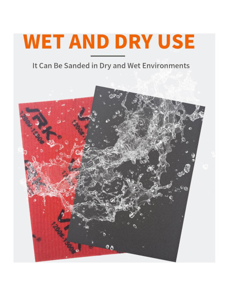 28 Esponjas de Lijado VRKET 180-3000 Grit para Madera y Metal